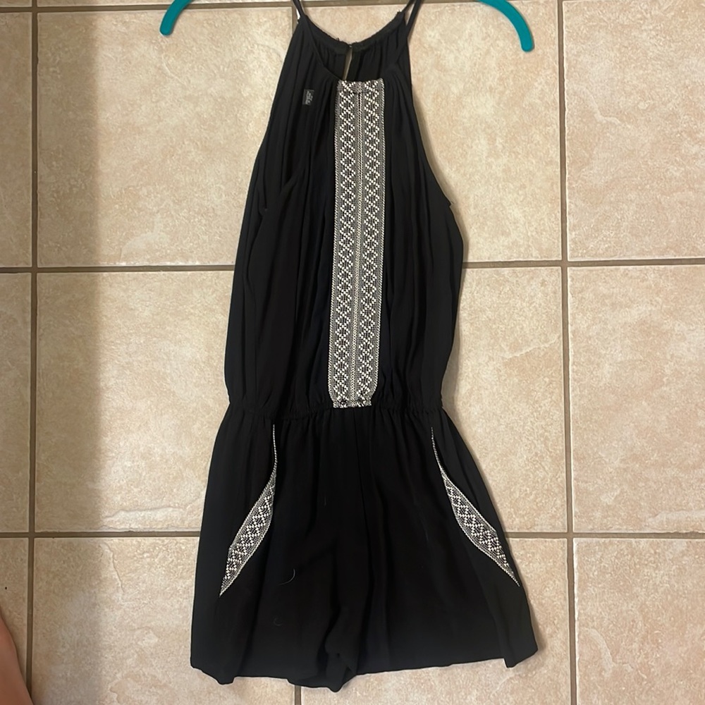 Black XS romper